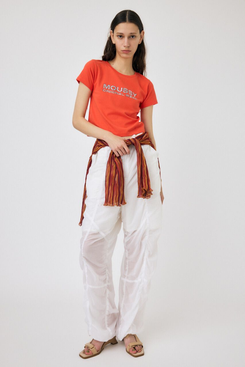 MOUSSY「SHEER PLEATS シャツ」|シャツ・ブラウス|