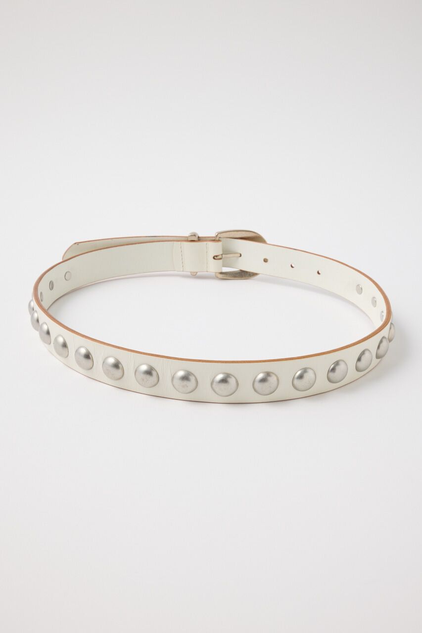 MOUSSY「STUDS LEATHER ベルト」|ベルト|