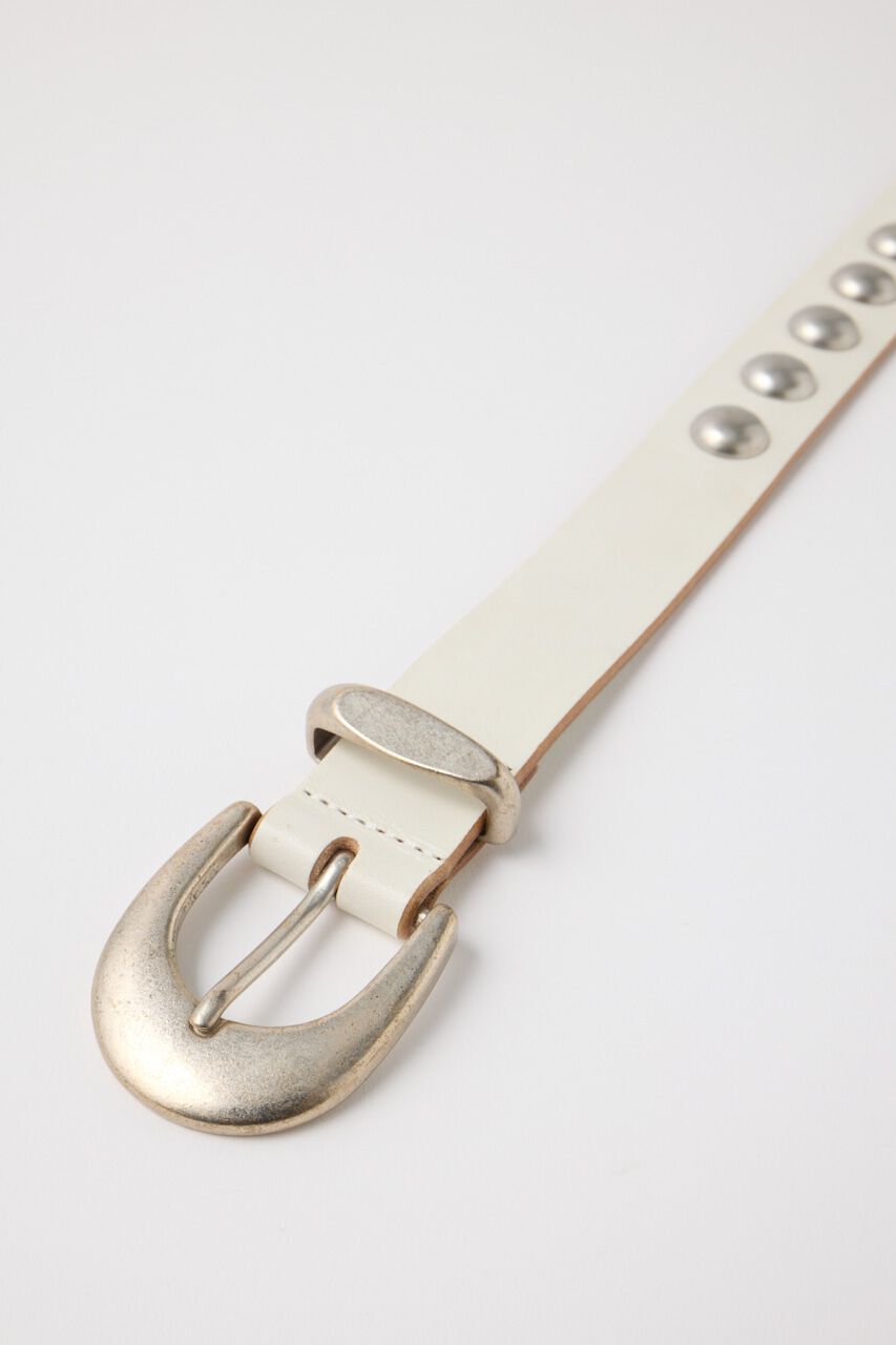 MOUSSY「STUDS LEATHER ベルト」|ベルト|