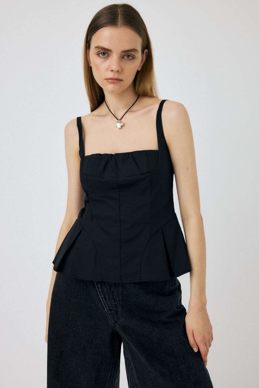 MOUSSY「FLARE CAMI ビスチェ」|キャミソール|