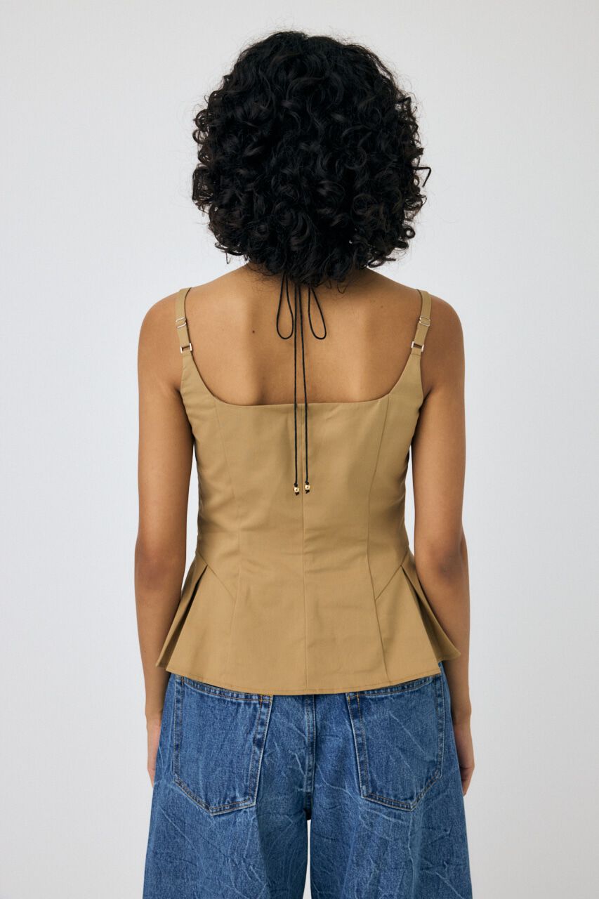 MOUSSY「FLARE CAMI ビスチェ」|キャミソール|