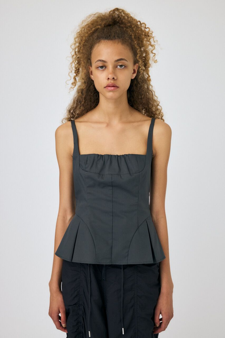 MOUSSY「FLARE CAMI ビスチェ」|キャミソール|