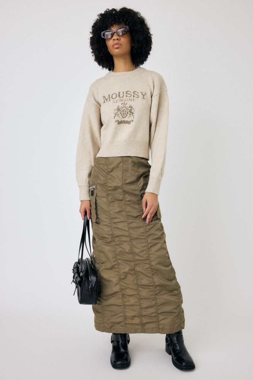 MOUSSY「GLITTER MOUSSY ニットトップス」|ニット・セーター|