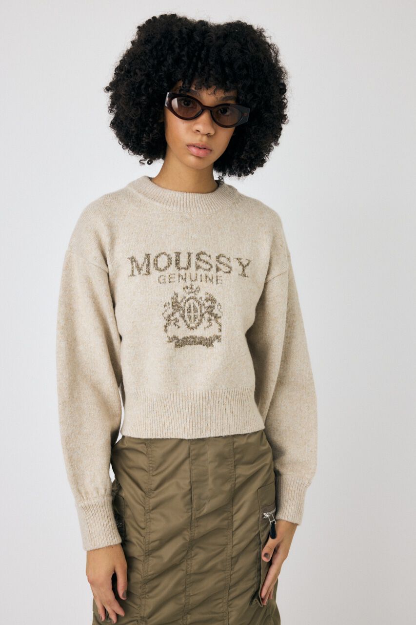 MOUSSY「GLITTER MOUSSY ニットトップス」|ニット・セーター|