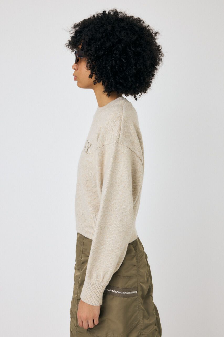 MOUSSY「GLITTER MOUSSY ニットトップス」|ニット・セーター|