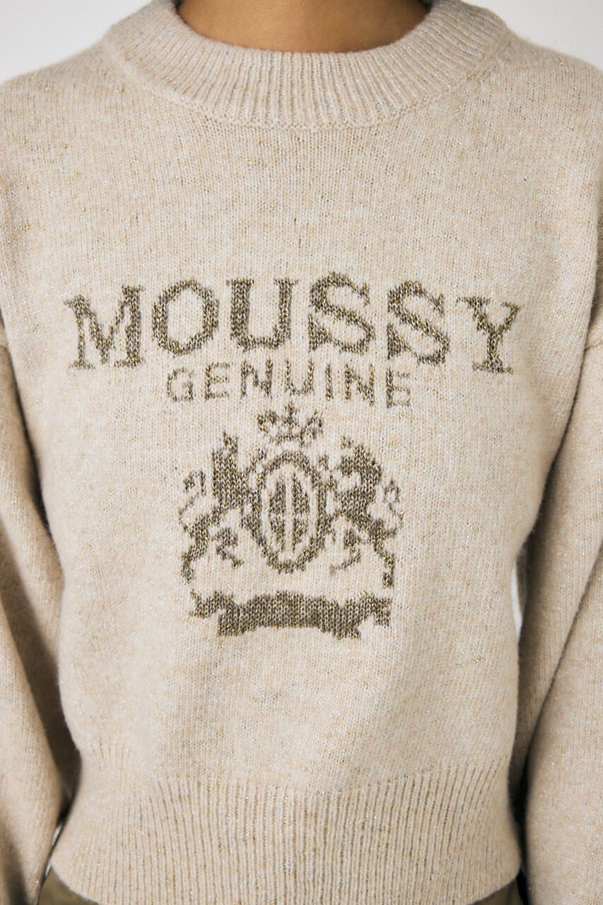 MOUSSY「GLITTER MOUSSY ニットトップス」|ニット・セーター|