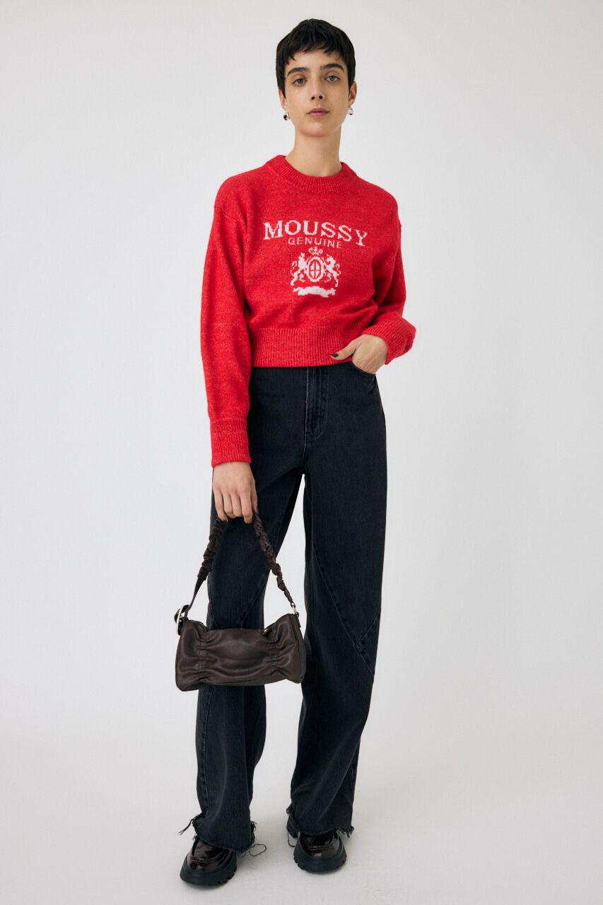 MOUSSY「GLITTER MOUSSY ニットトップス」|ニット・セーター|