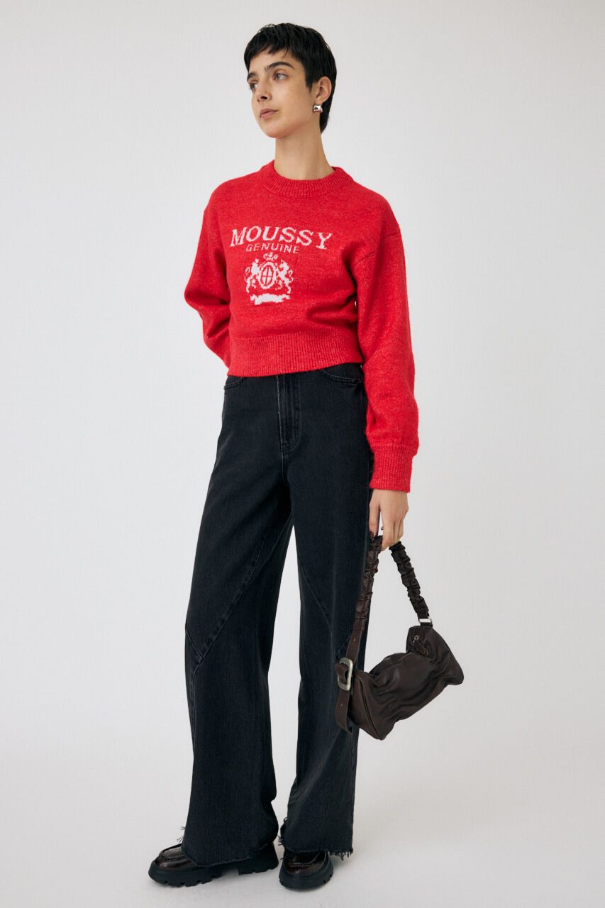 MOUSSY「GLITTER MOUSSY ニットトップス」|ニット・セーター|