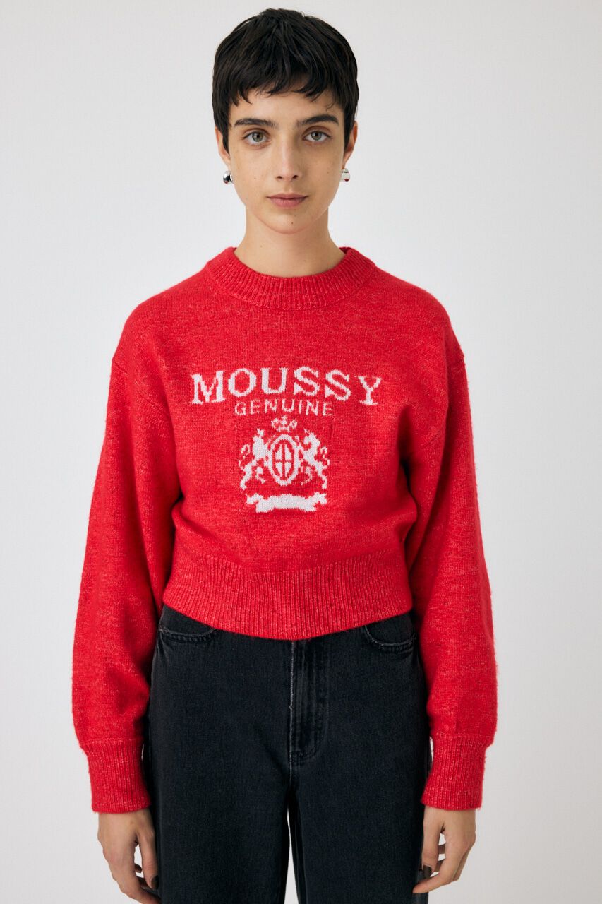 MOUSSY「GLITTER MOUSSY ニットトップス」|ニット・セーター|