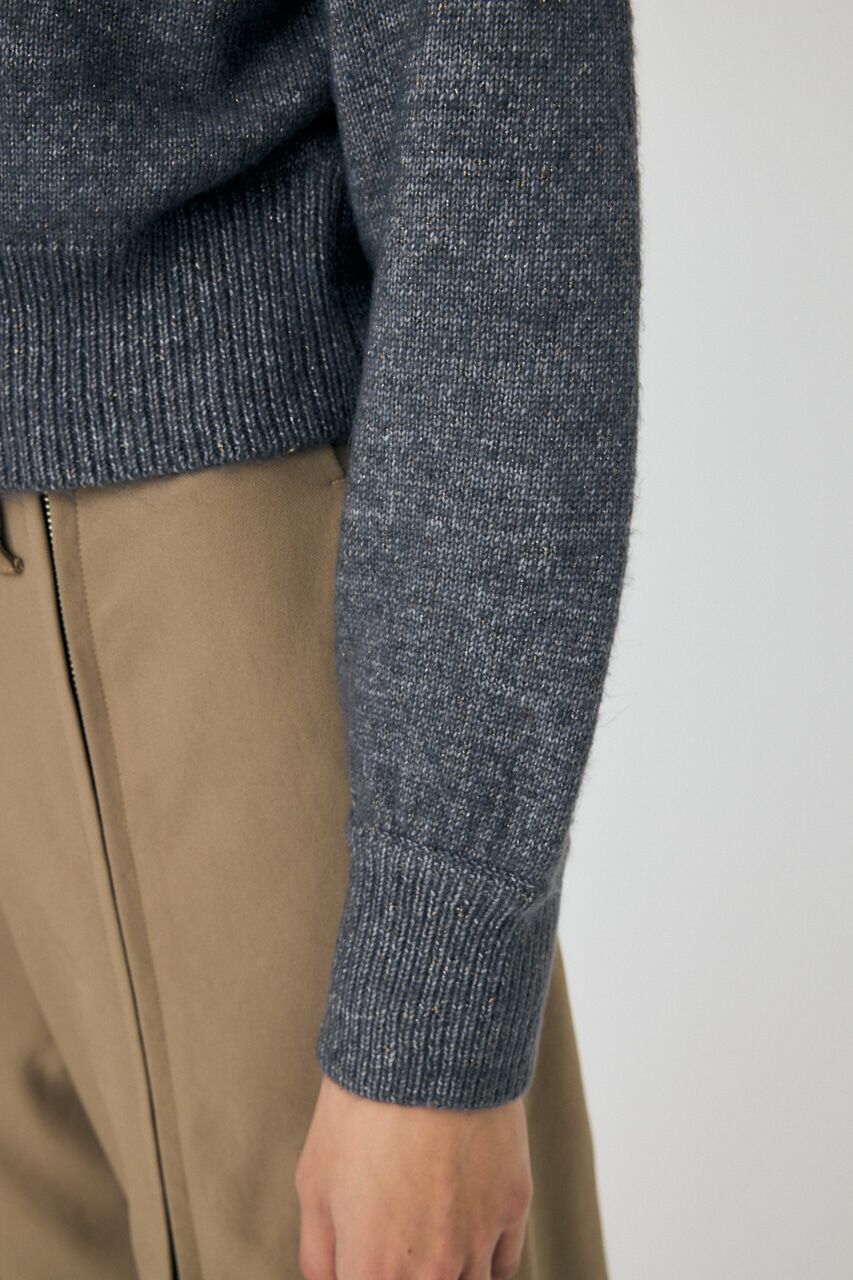 MOUSSY「GLITTER MOUSSY ニットトップス」|ニット・セーター|