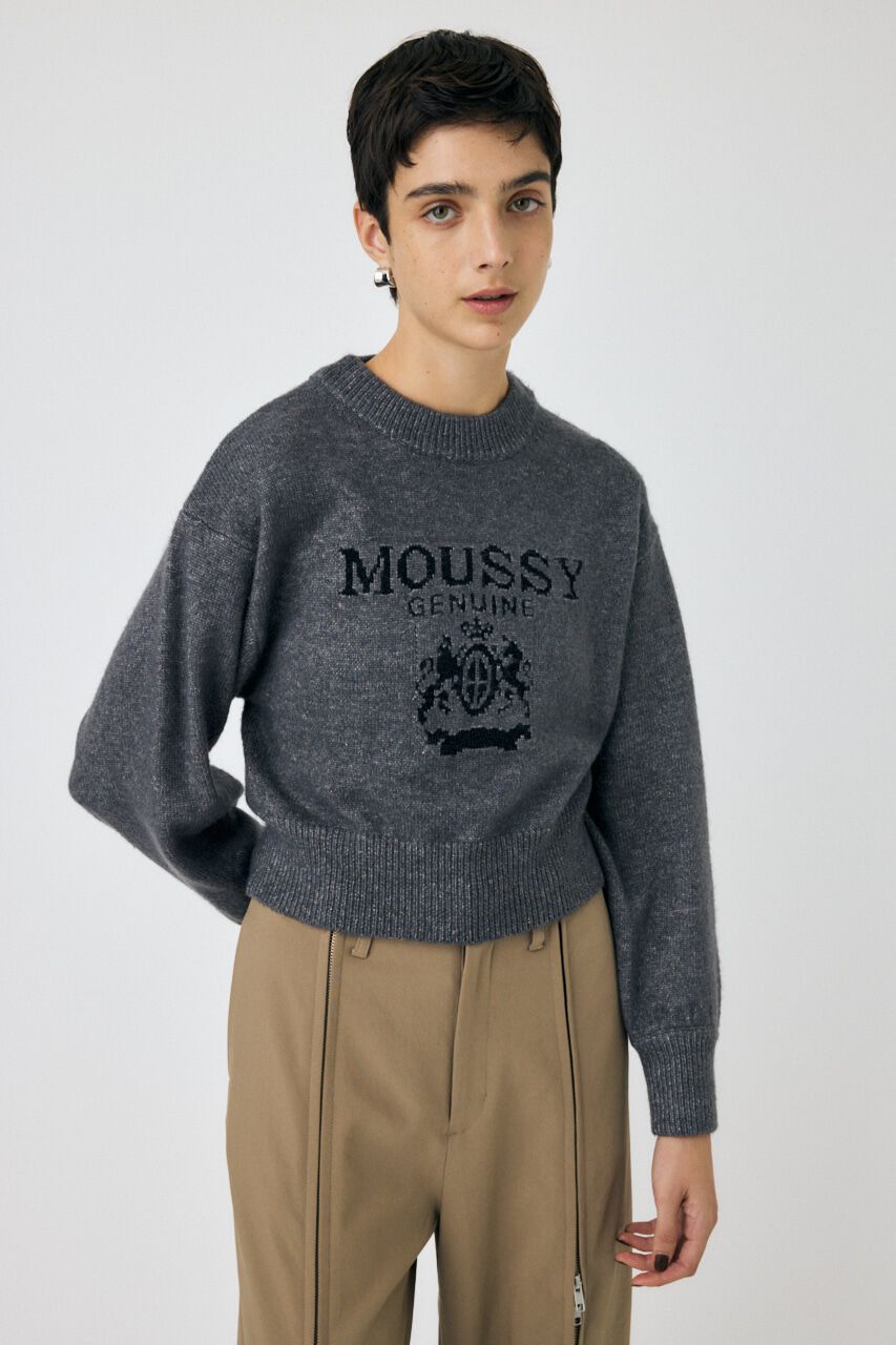 MOUSSY「GLITTER MOUSSY ニットトップス」|ニット・セーター|