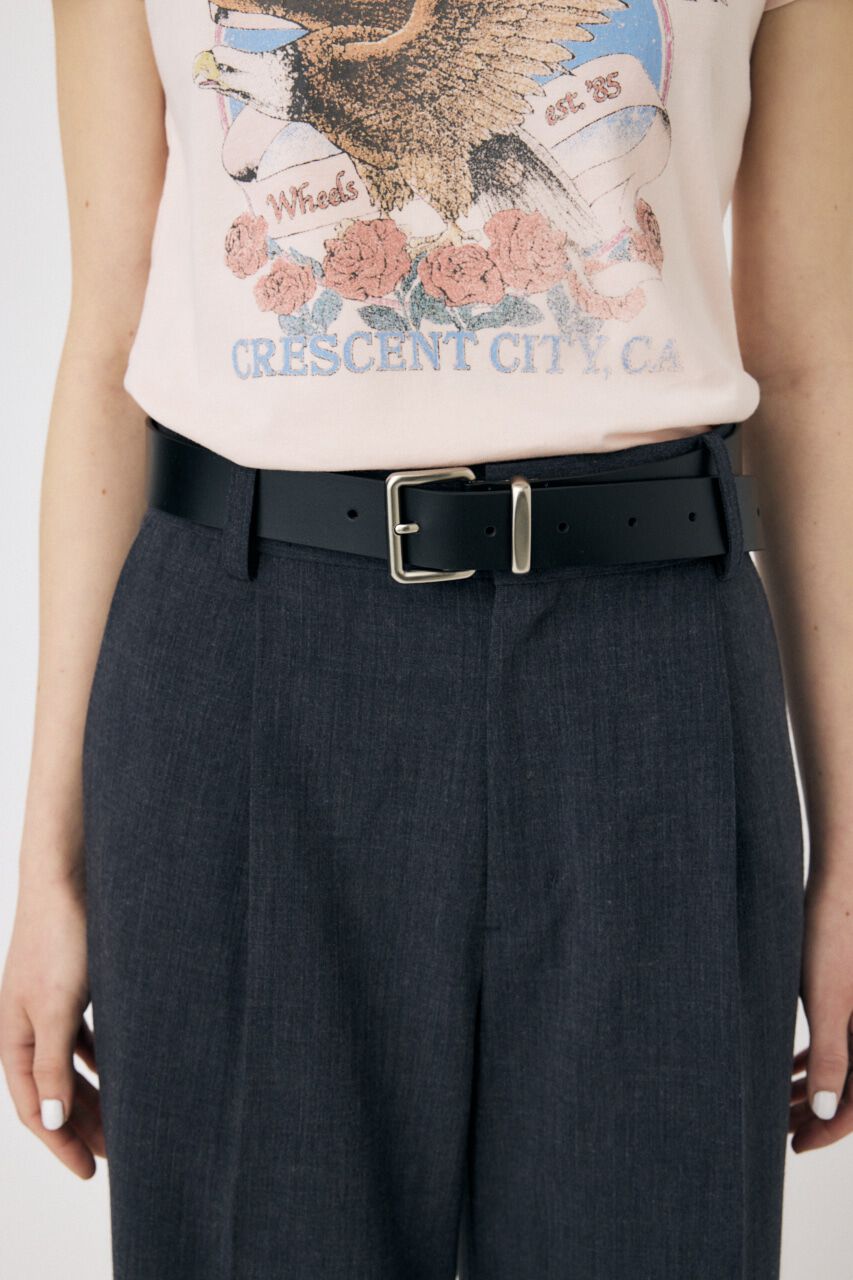 MOUSSY「ORDINARY SPLIT レザーベルト」|ベルト|