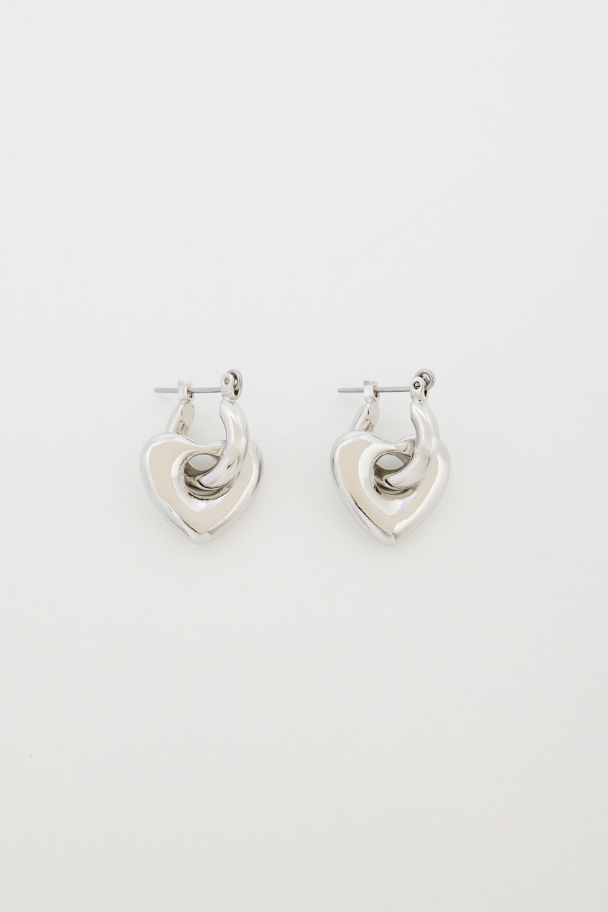 MOUSSY「2WAY HEART イヤリング」|ピアス|