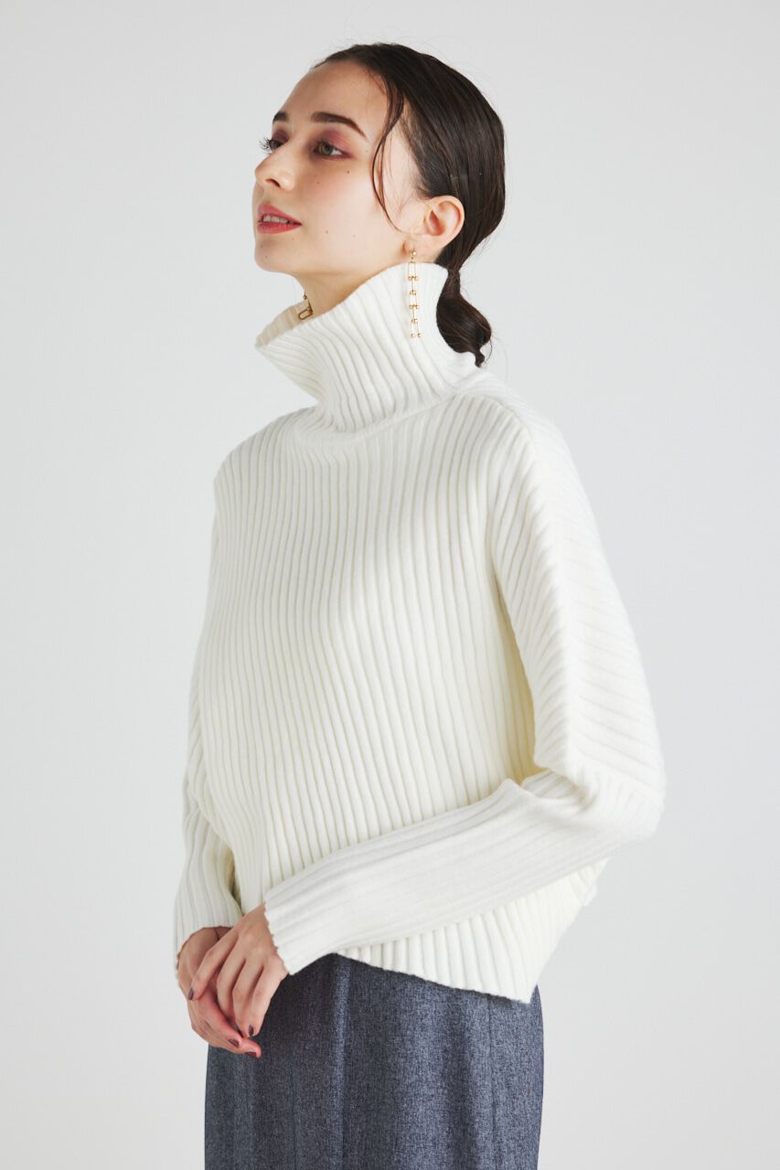 rienda「ラップデザインオーバーニットTOPS」|ニット・セーター|