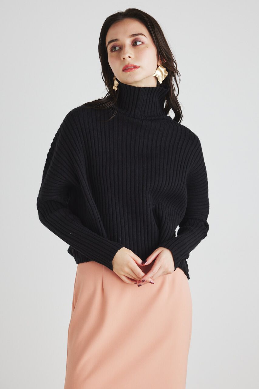 rienda「ラップデザインオーバーニットTOPS」|ニット・セーター|