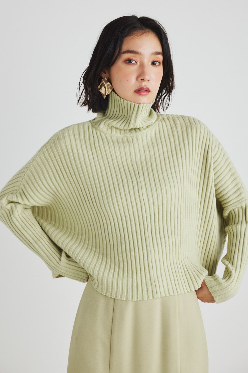 rienda「ラップデザインオーバーニットTOPS」|ニット・セーター|