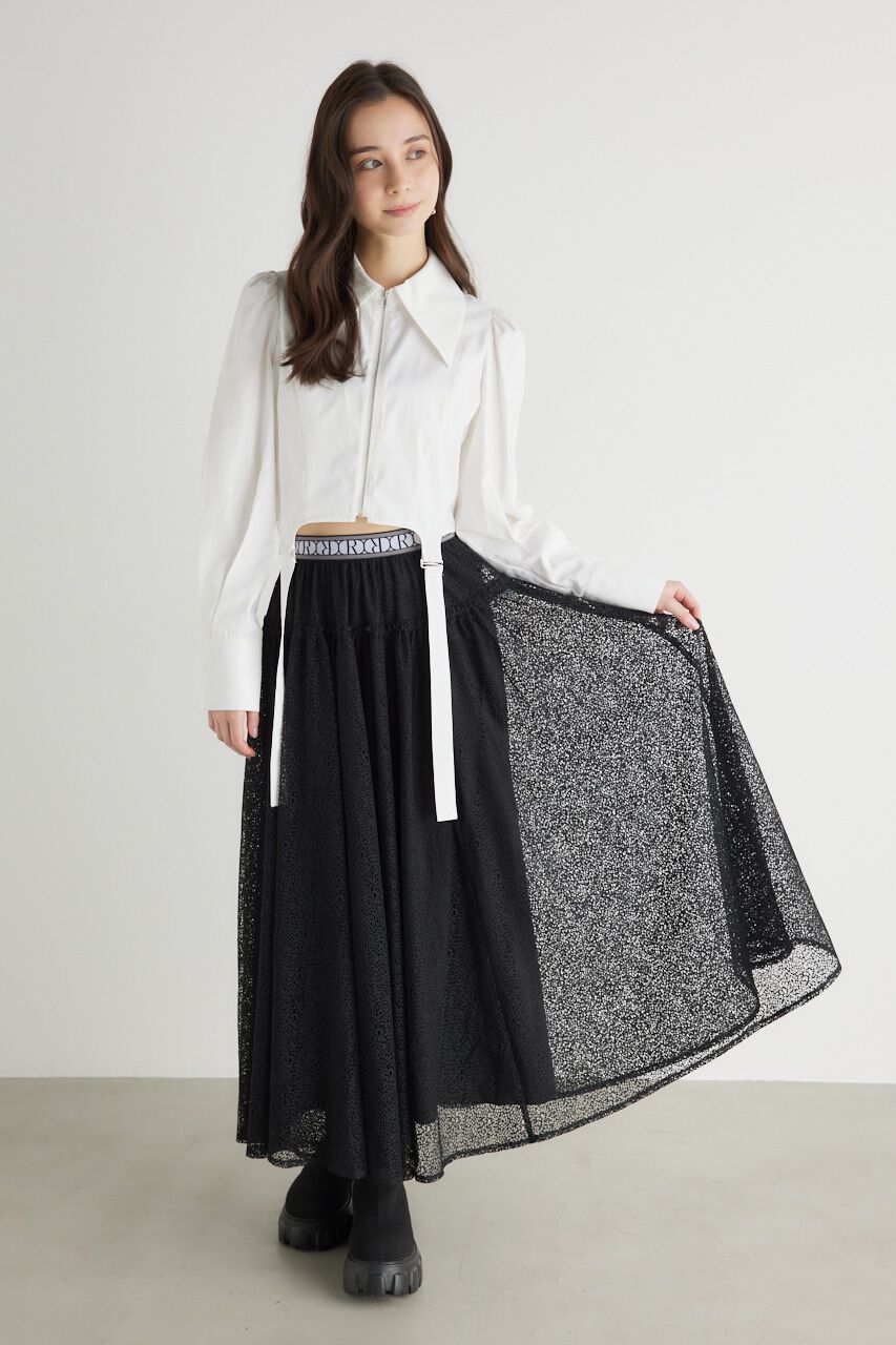 rienda「ゴムBELTJ/Wフレア SK」|スカート|