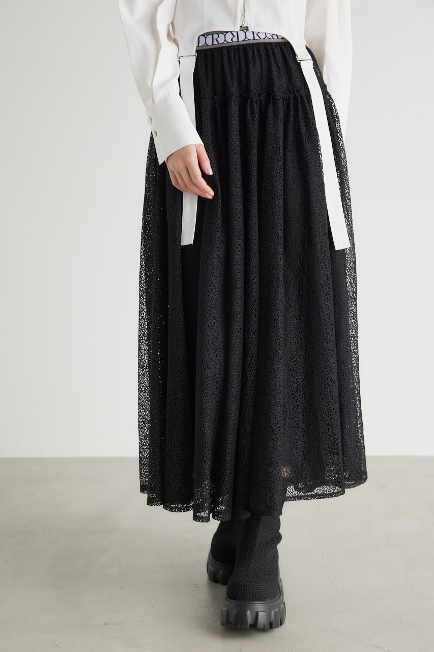 rienda「ゴムBELTJ/Wフレア SK」|スカート|