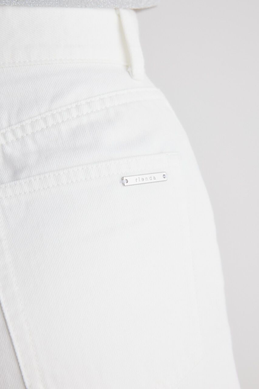 rienda「オーバーターンJ/W DENIM PT」|デニム|