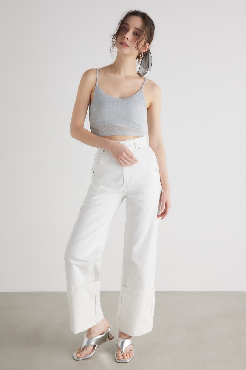 rienda「バックレースUPキャミTOP」|Tシャツ・カットソー|