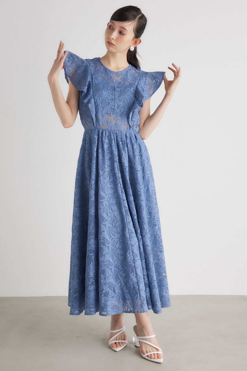 rienda「フリルSLVレースOP」|ワンピース|