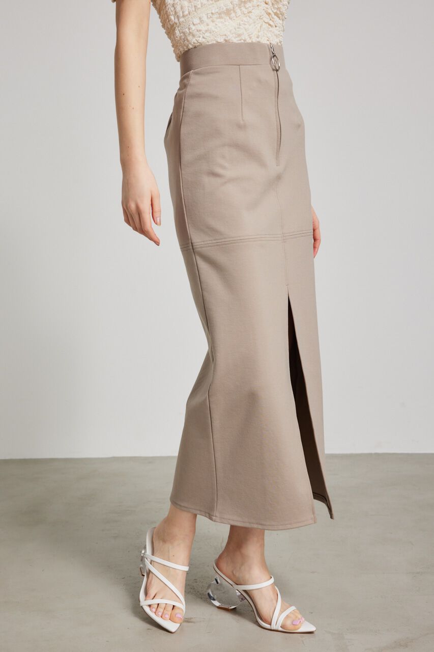 rienda「ディープスリットタイト CUT SK」|スカート|