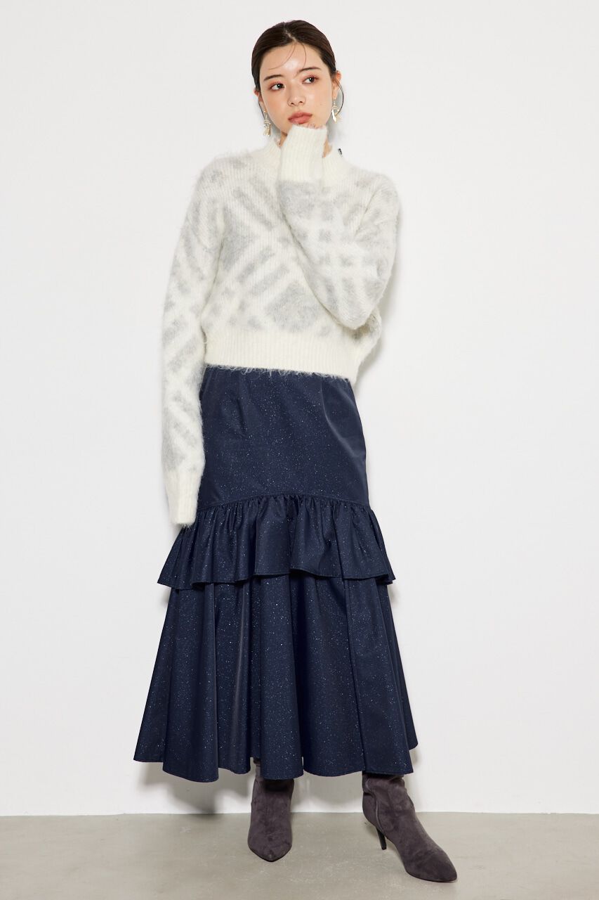 rienda「WティアードJ/WマーメイドSK」|スカート|NVY