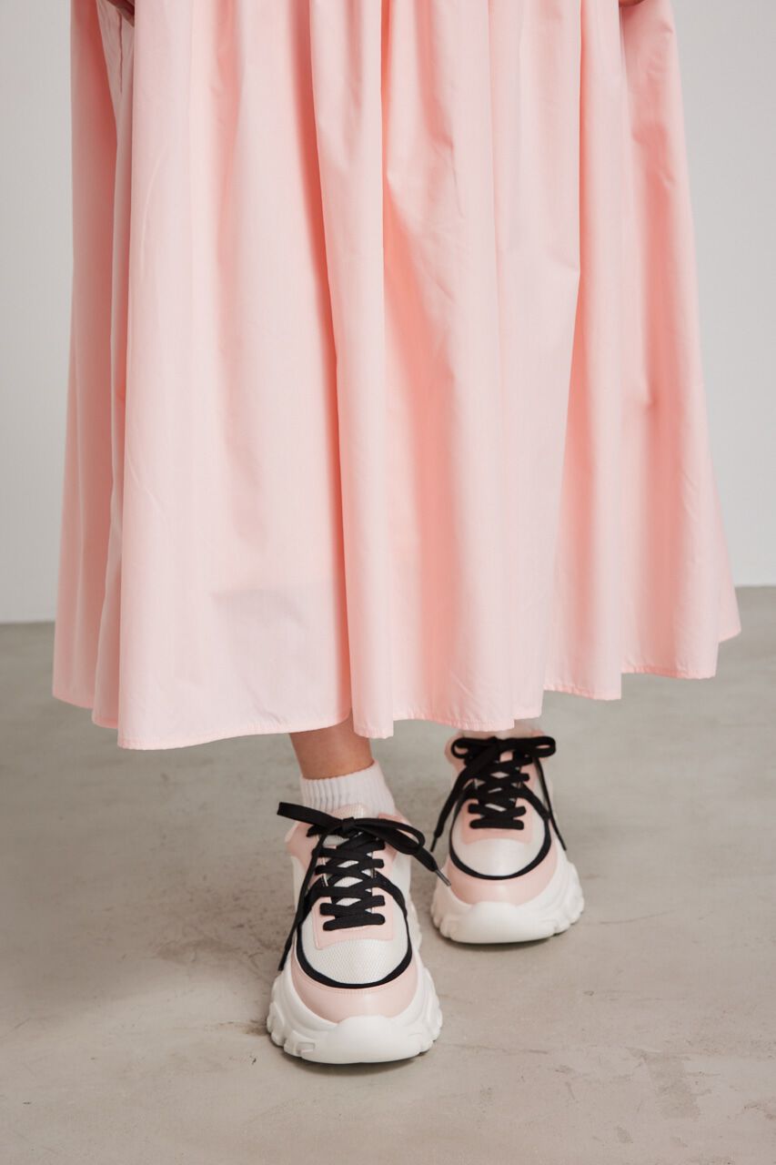 rienda「サマーシャギーknitコンビフレアOP」|ワンピース|