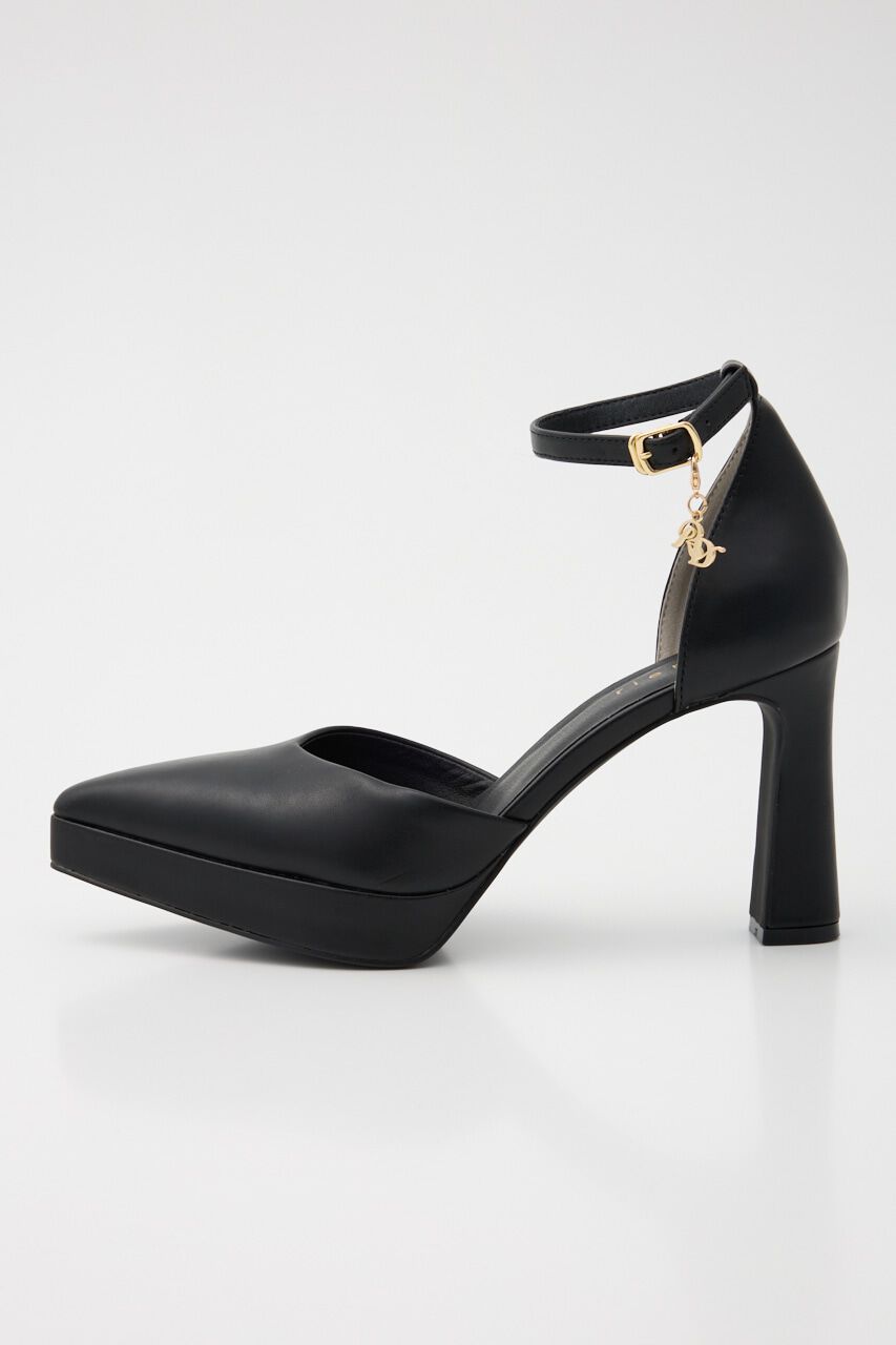 rienda「ティックストムアンクルパンプス」|パンプス|BLK