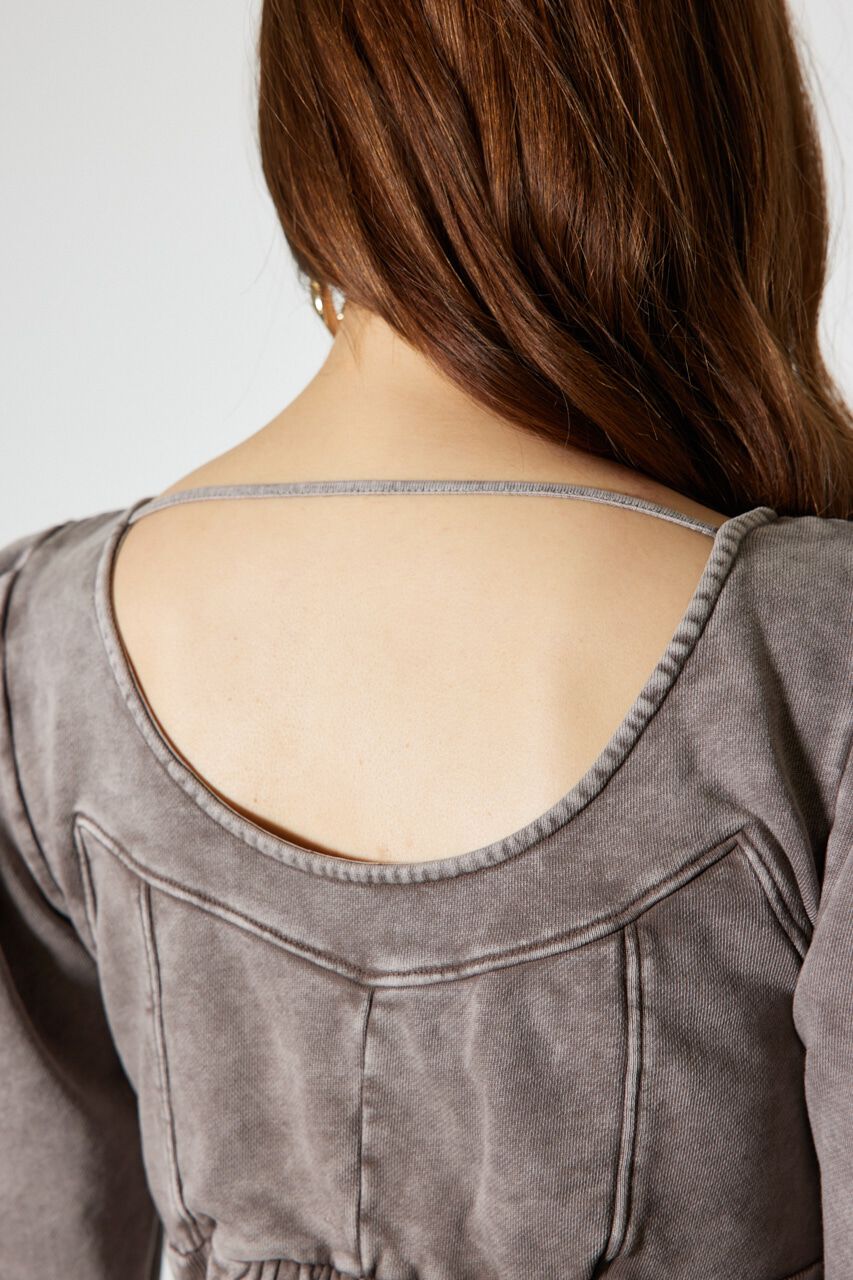 rienda「デニム風CUTタイトミニワンピース」|ワンピース|