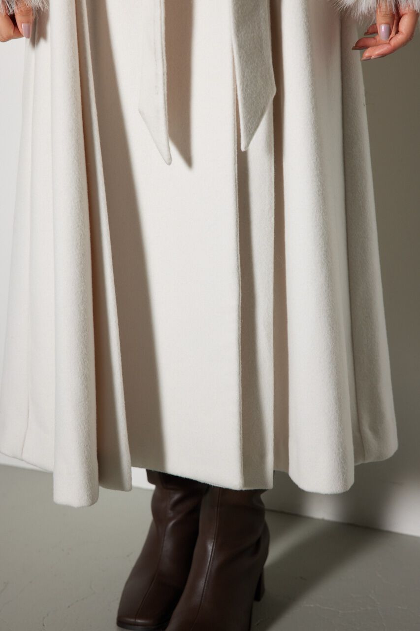 rienda「ウールMIXクラッシィドレスコート」|その他|