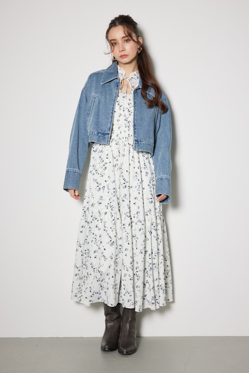 rienda「ステンカラーデニムジャケット」|その他|