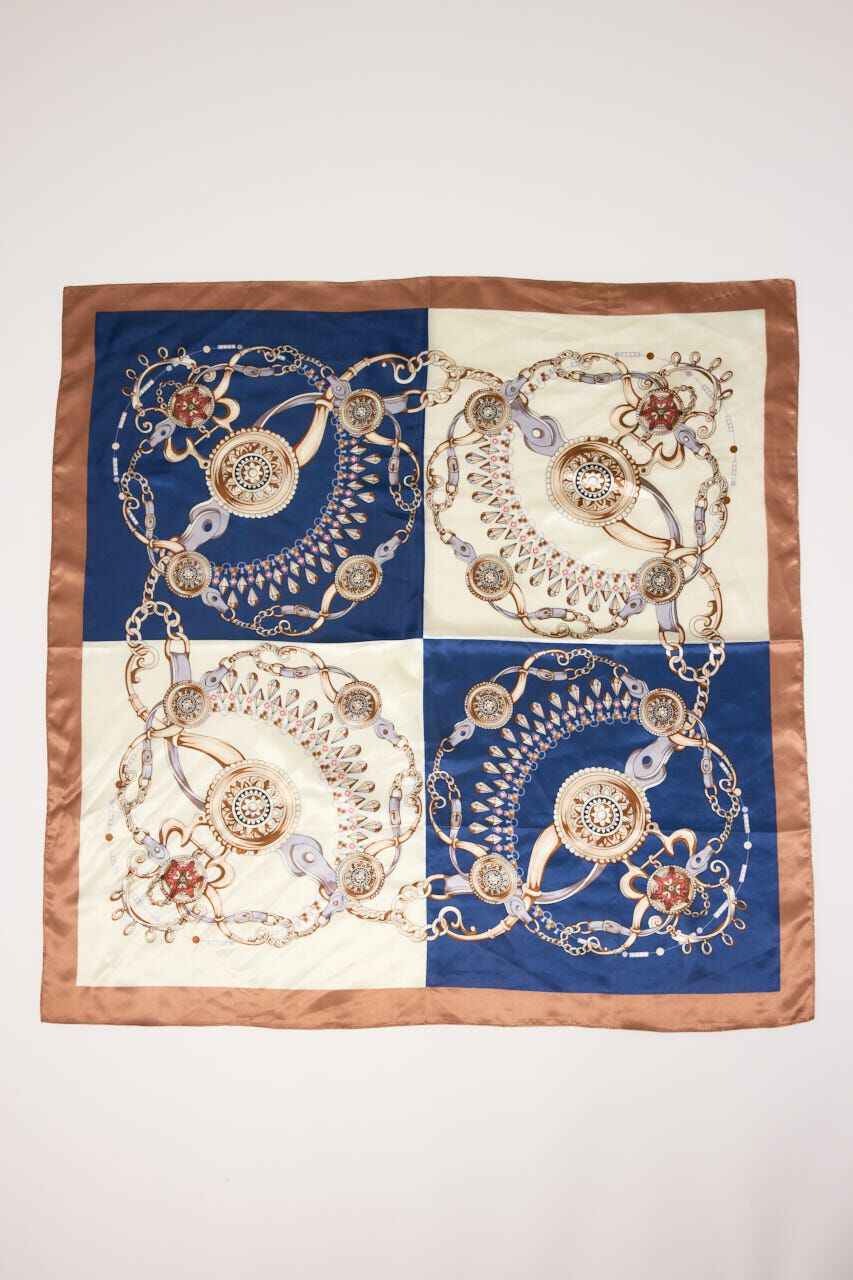 rienda「スカーフ付きマーメイドニットワンピース」|ワンピース|