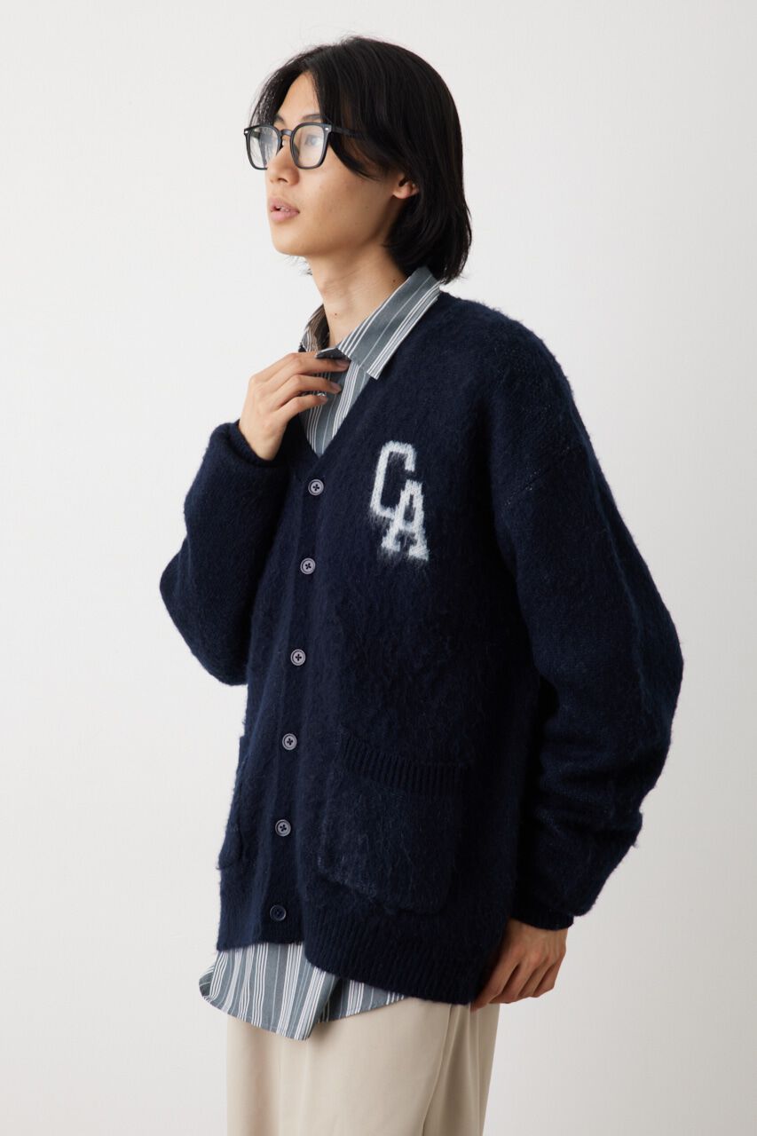 RODEO CROWNS「シャギーカレッジニットカーディガン」|カーディガン|