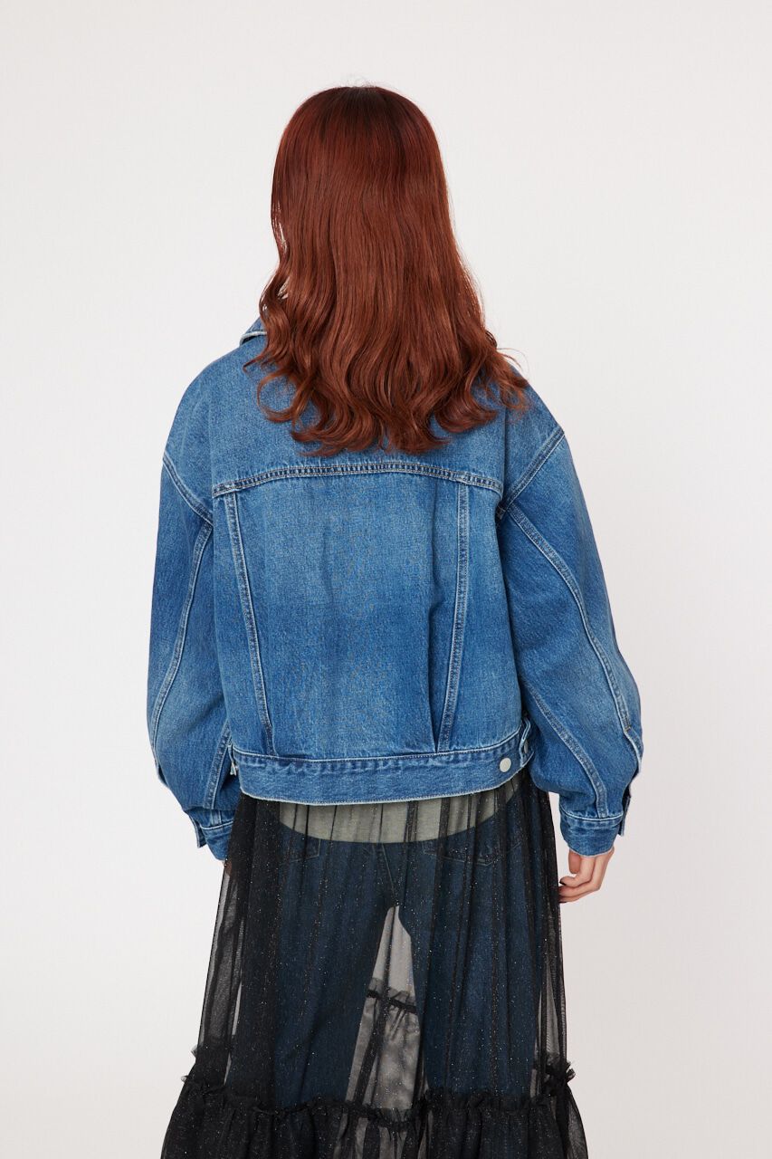 RODEO CROWNS「ルーズデニムジャケット」|デニムジャケット|