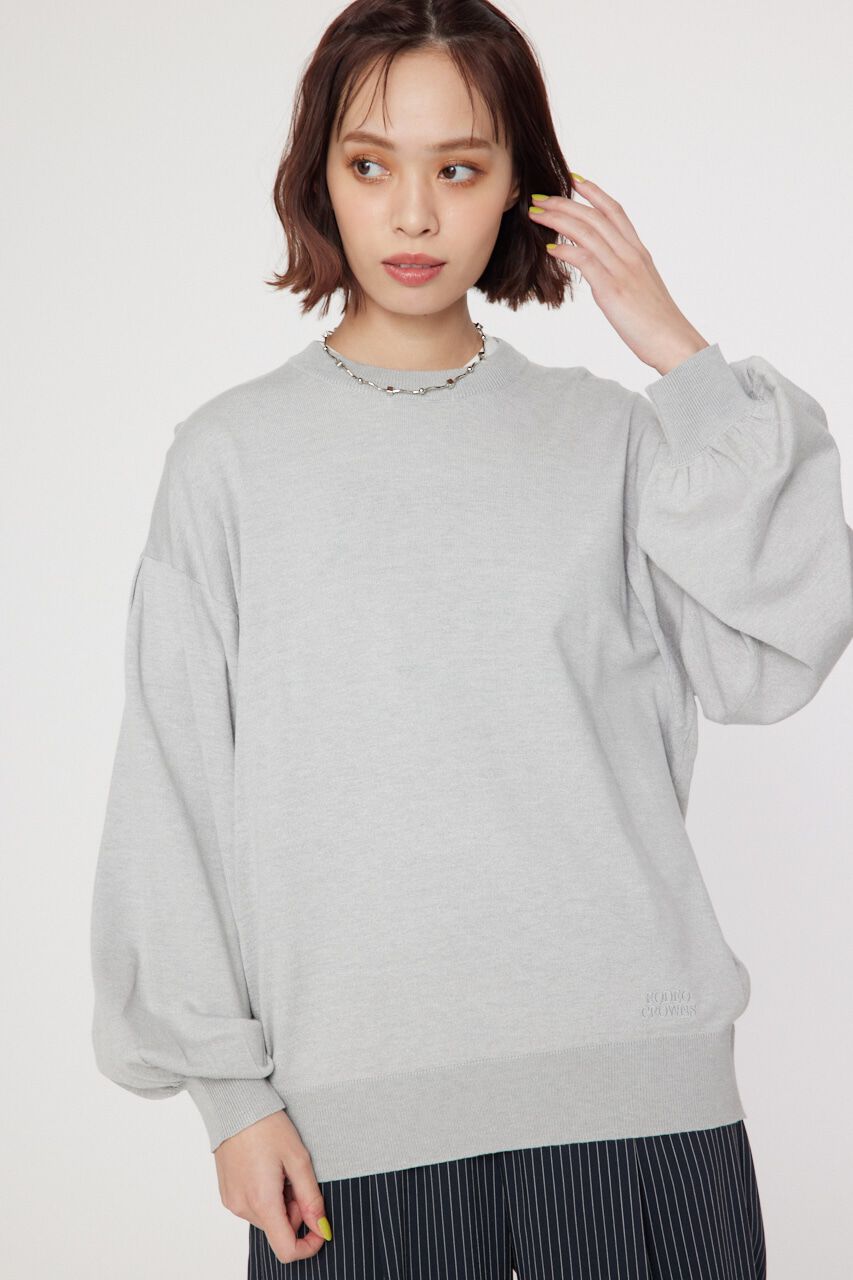 RODEO CROWNS「COOL&SMOOTH 袖ボリュームトップス」|ニット・セーター|