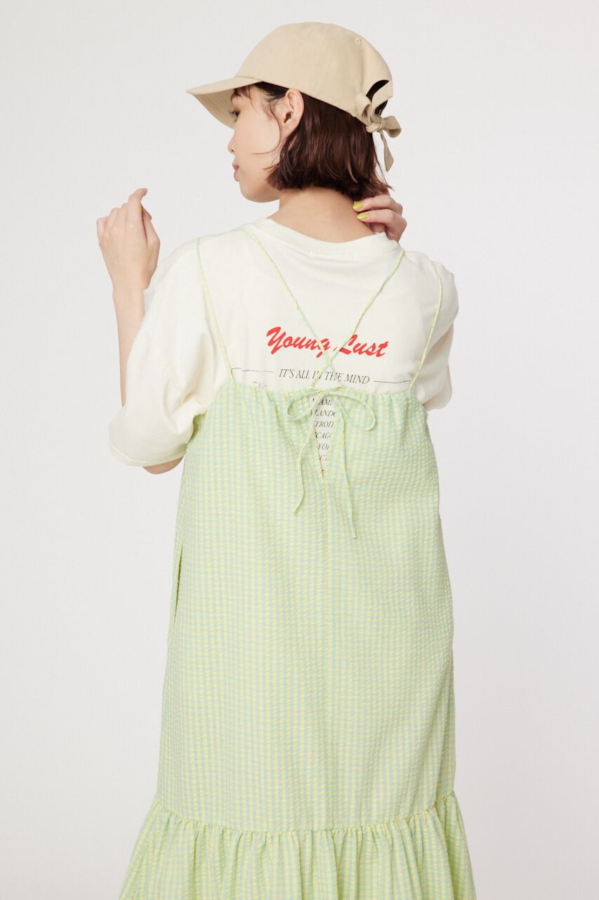 RODEO CROWNS「チェックキャミワンピース」|ワンピース|