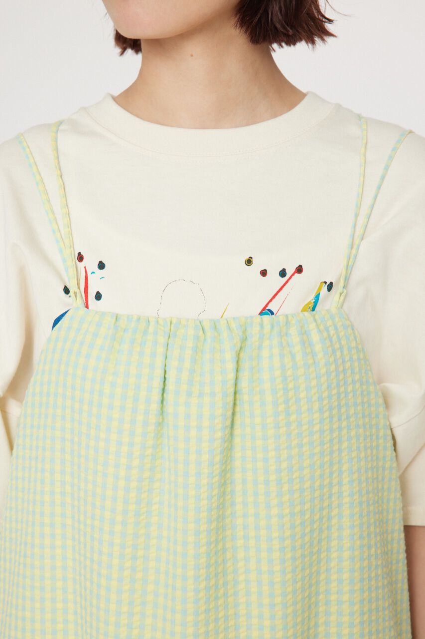 RODEO CROWNS「チェックキャミワンピース」|ワンピース|