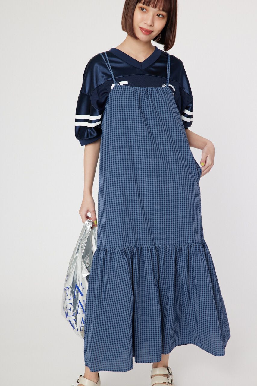 RODEO CROWNS「チェックキャミワンピース」|ワンピース|