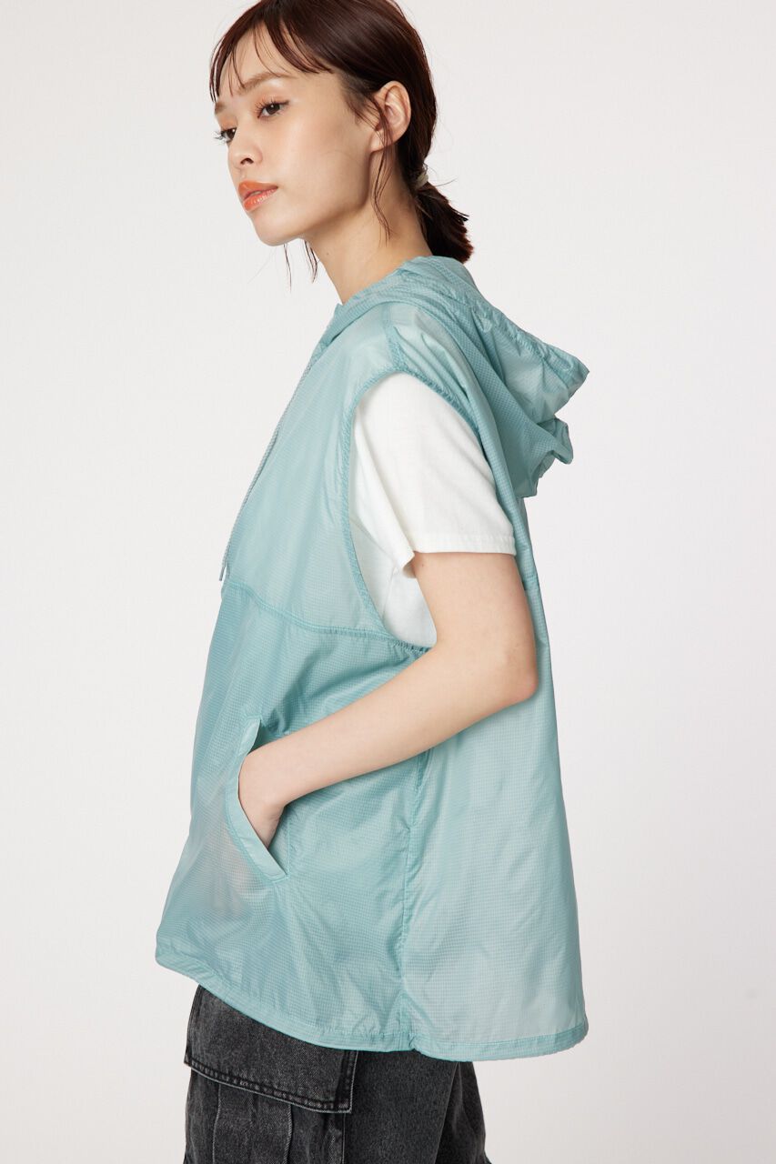 RODEO CROWNS「シアーアノラックフーディベスト」|その他|