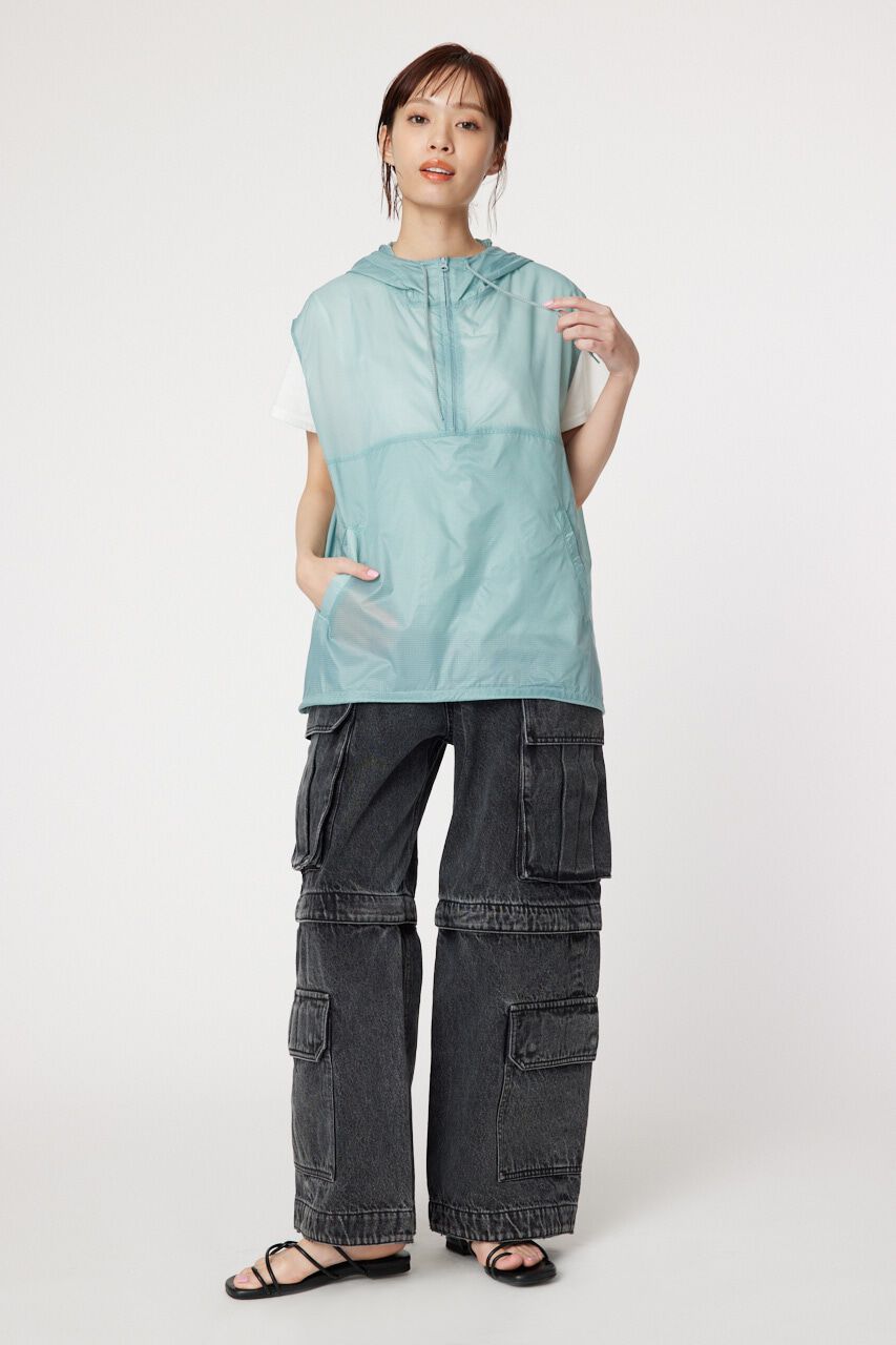 RODEO CROWNS「シアーアノラックフーディベスト」|その他|