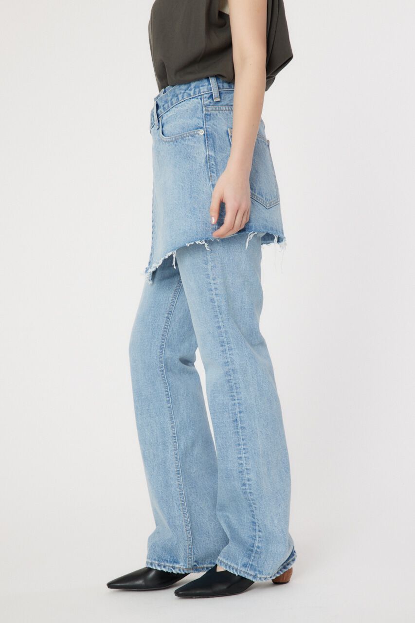 RODEO CROWNS「レイヤードラップデニム」|デニム|