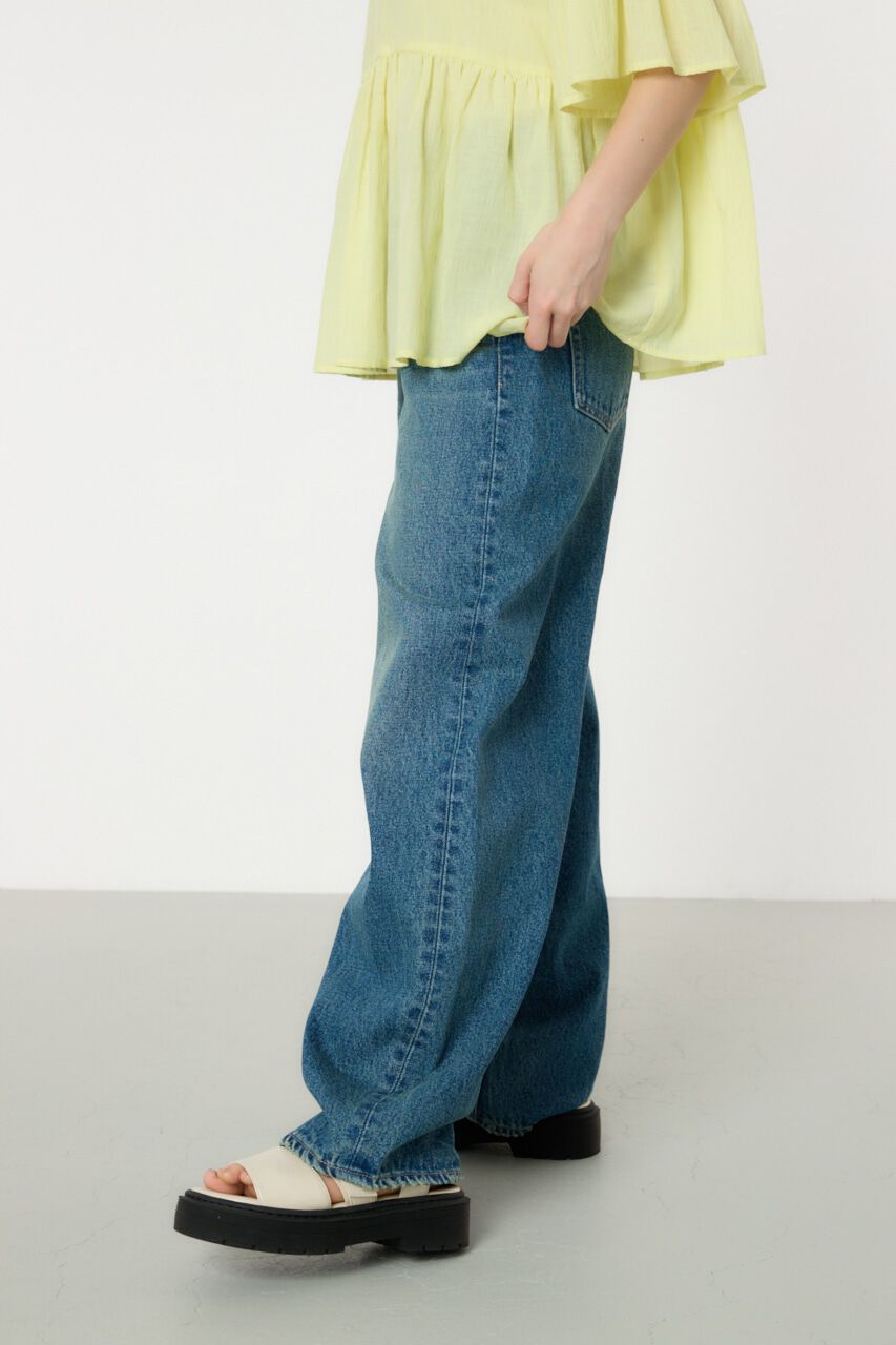 RODEO CROWNS「オールドウォッシュワイドルーズデニム」|デニム|