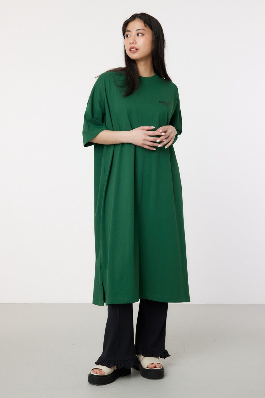 RODEO CROWNS「サガラワッペン ロゴ Tワンピース」|ワンピース|