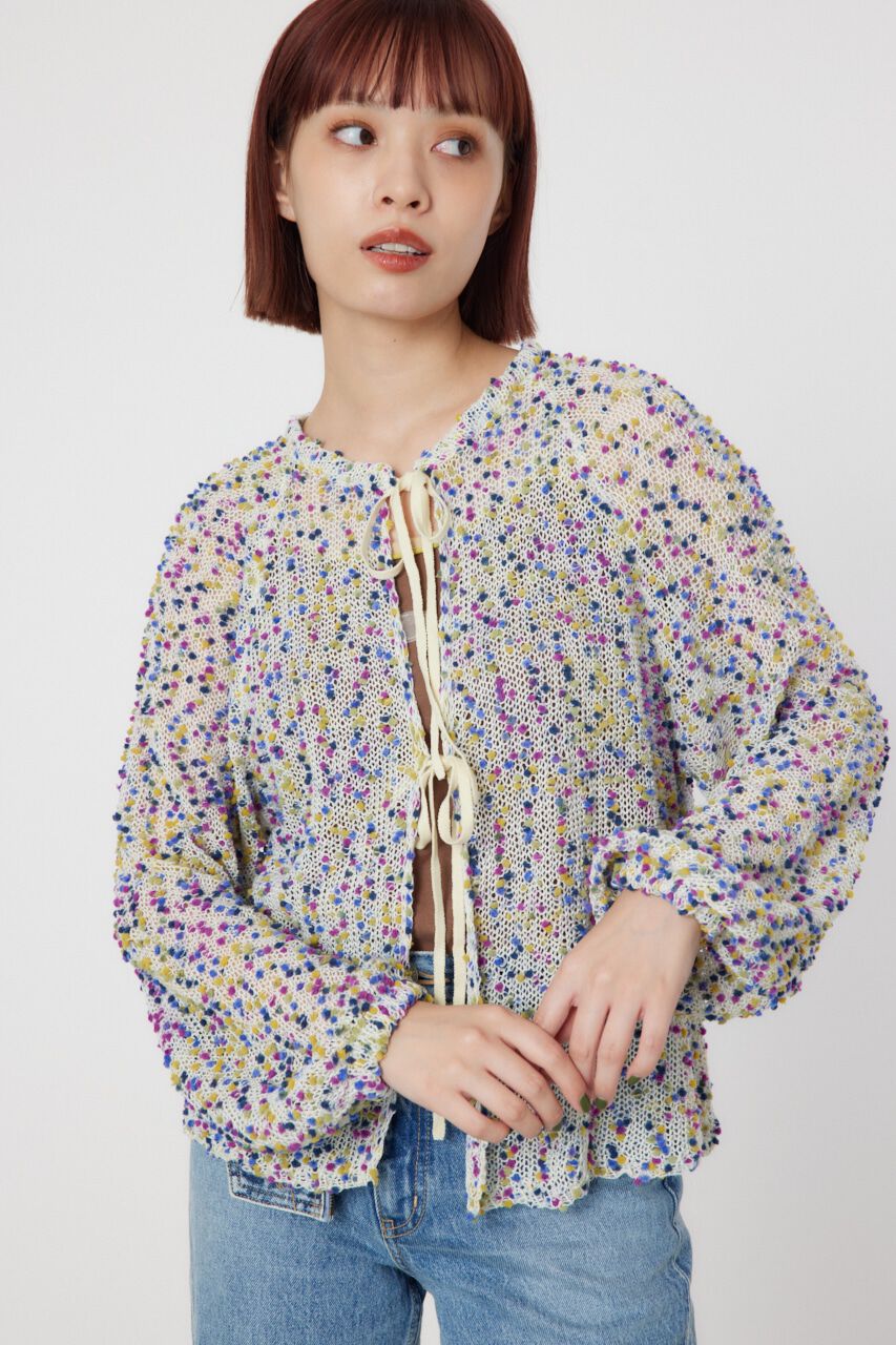 RODEO CROWNS「2WAYシアーネップニット」|ニット・セーター|