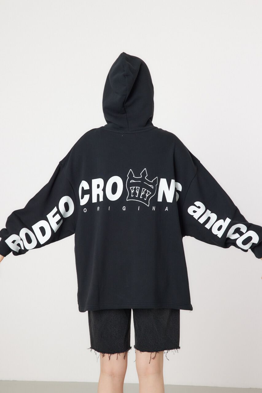 RODEO CROWNS「オーバービッグロゴパーカー」|パーカー|