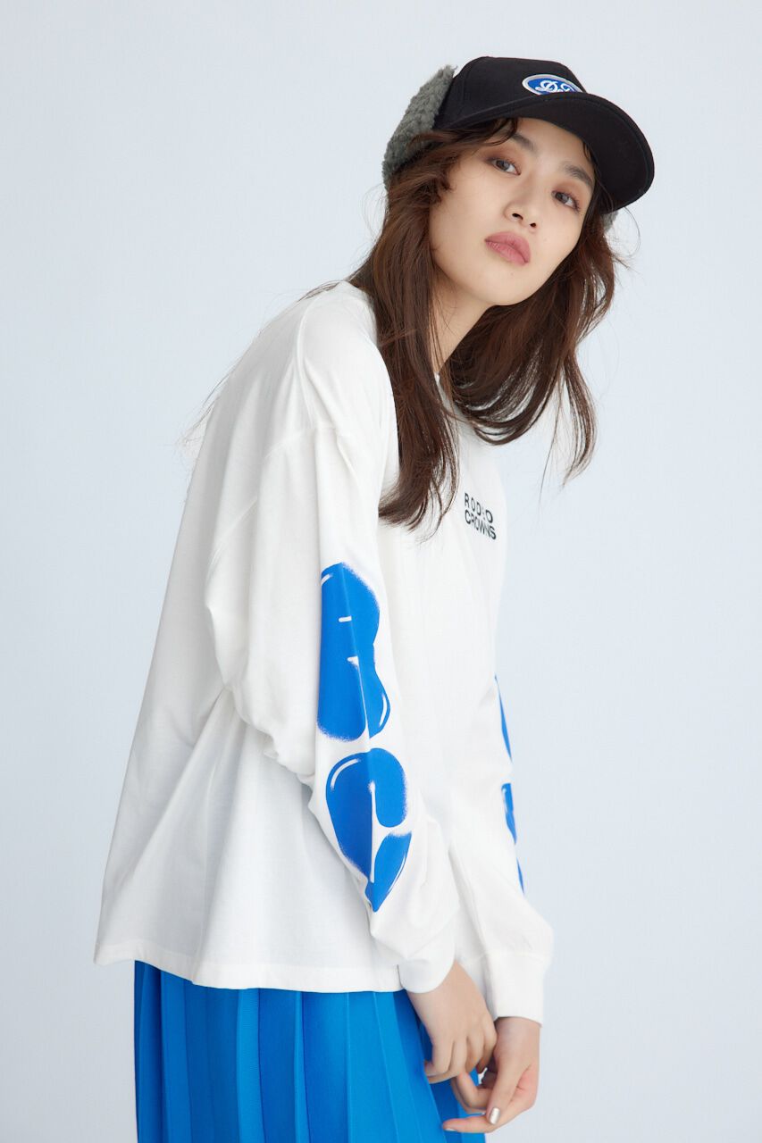 RODEO CROWNS「Balloon LOGO ロングスリーブTシャツ」|Tシャツ・カットソー|