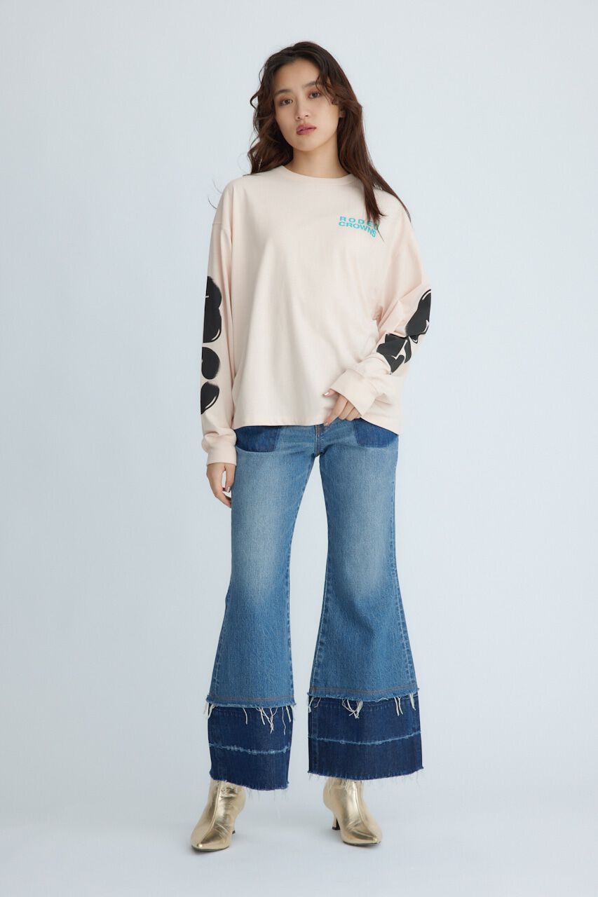 RODEO CROWNS「Balloon LOGO ロングスリーブTシャツ」|Tシャツ・カットソー|