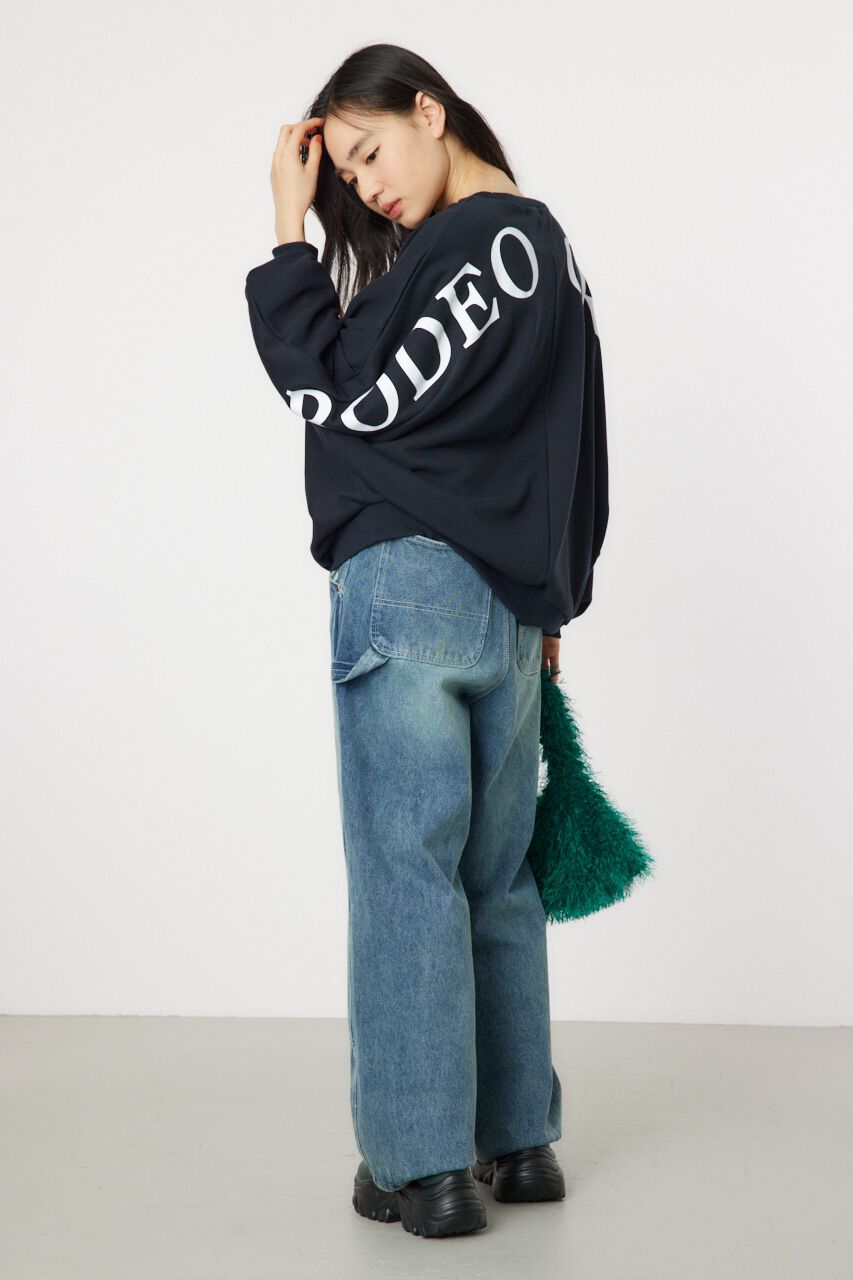 RODEO CROWNS「ドルマンバックロゴスウェット」|パーカー|