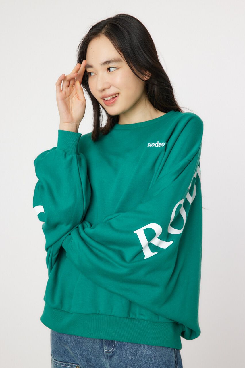RODEO CROWNS「ドルマンバックロゴスウェット」|パーカー|